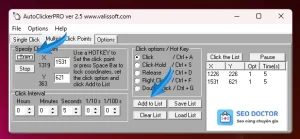 Hướng dẫn sử dụng phần mềm Auto Click by Valis (ver 2.5)