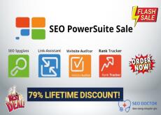 SEO PowerSuite GIẢM SỐC 79% trọn đời – Cơ hội 1 Lần trong năm!